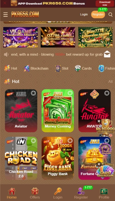 Pkr656 Game Dashburad image